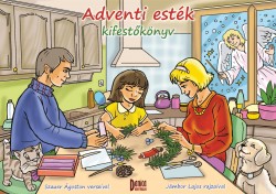 Adventi esték kifestőkönyv