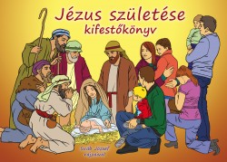 Jézus születése kifestőkönyv